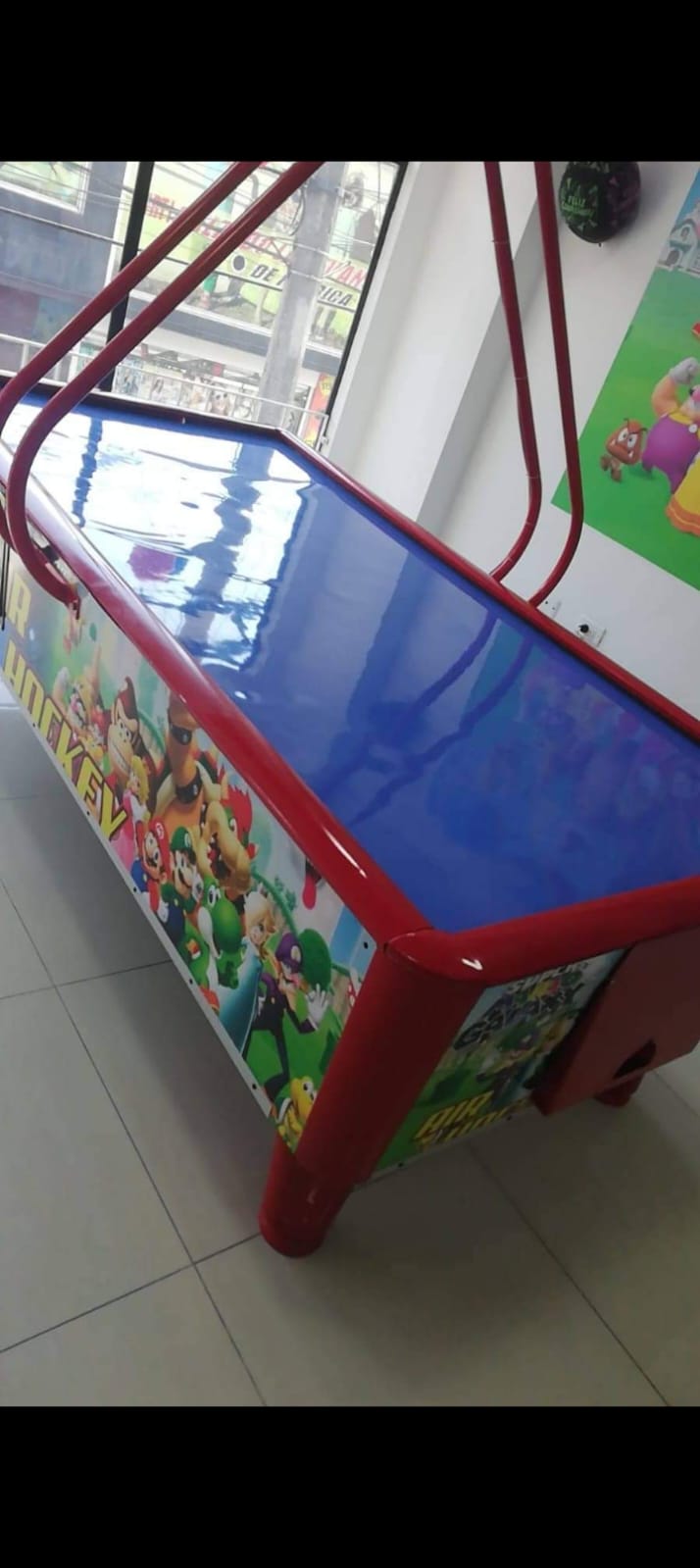 Mesa Air Hockey LED Profesional – Fast Hockey con Marcador Digital