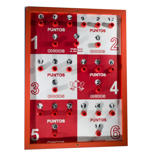 Tablero de Perilla para Juego de Rana en Madera laminado
