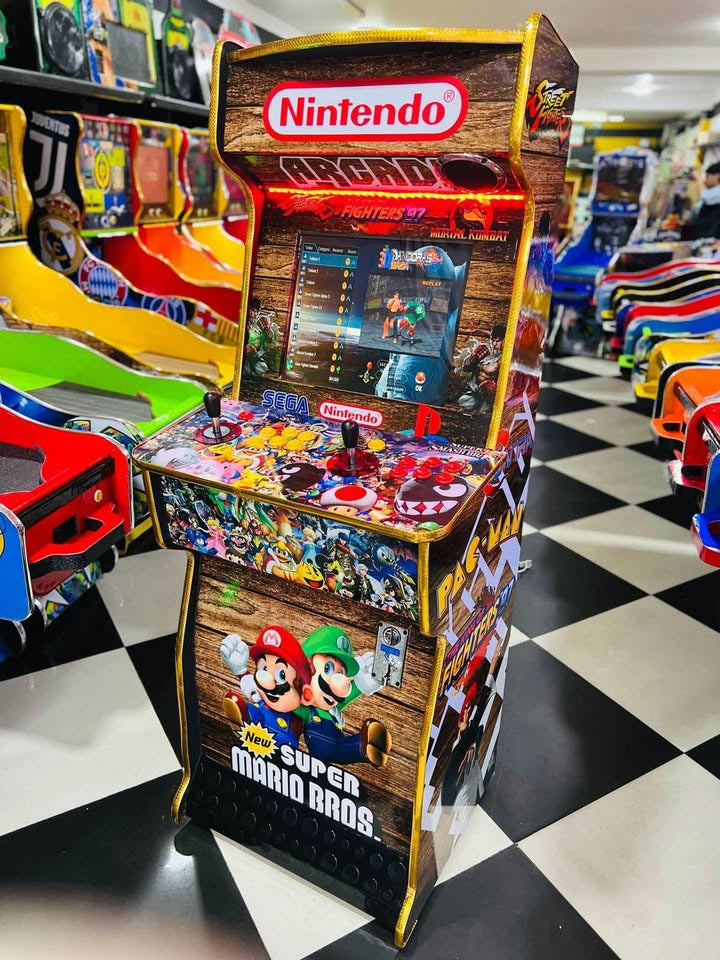 Maquina Retro Arcade de Piso 5200 Juegos Wifi 22 Pulgadas