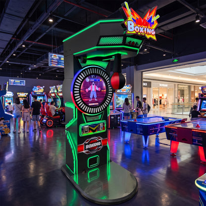 Máquina de Boxeo Arcade Profesional para Negocios y Centros Comerciales - Face-Off Live™