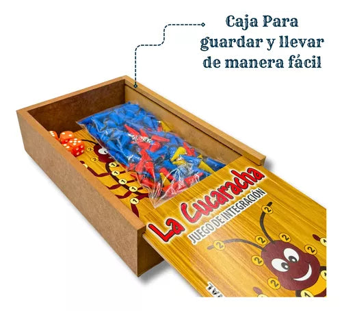 Juegos La Cucaracha Imantada De Mesa Integracion Familiar