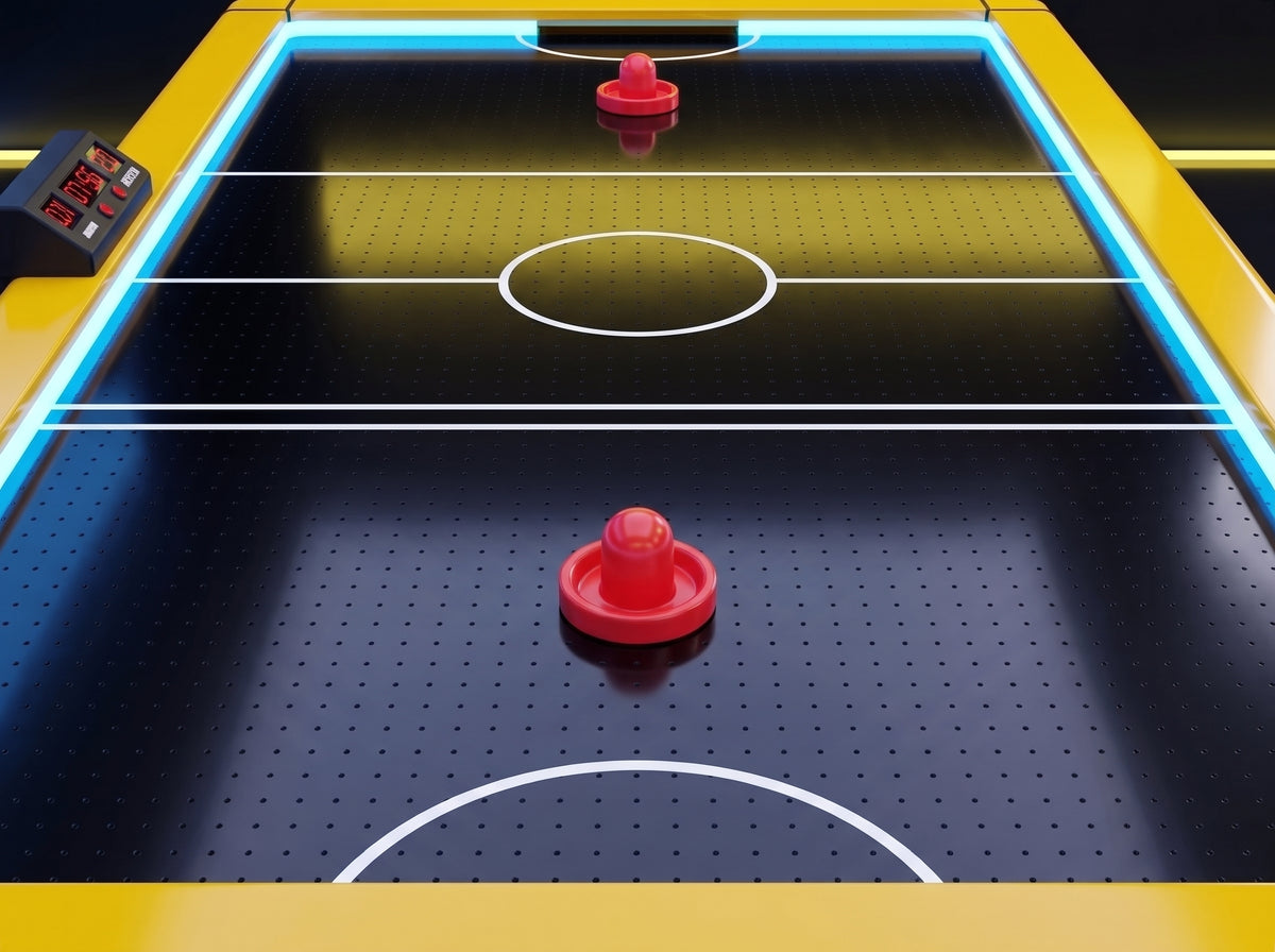 Mesa de Air Hockey Marcador Digital BumbleBlack