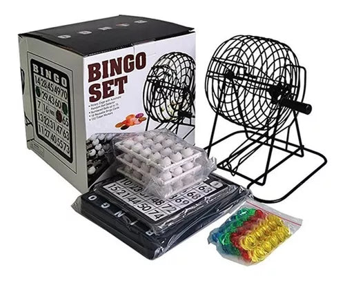 Juego De Bingo Bingo Set 18 Tarjetas
