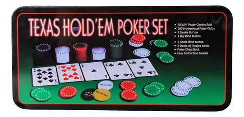 Juego Set De Poker Texas Holdem