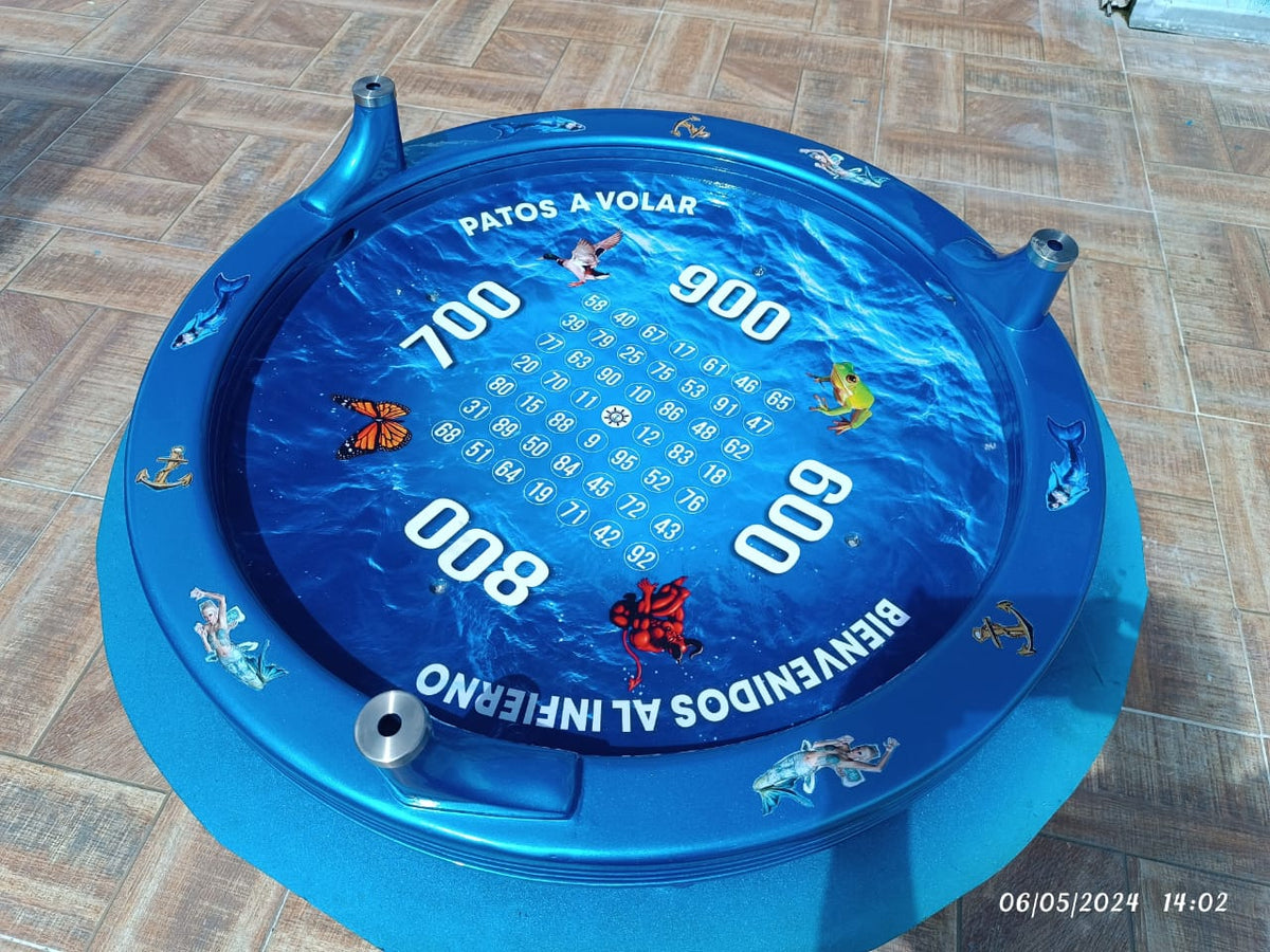 Juego de mesa Cacho o Ruleta de la suerte