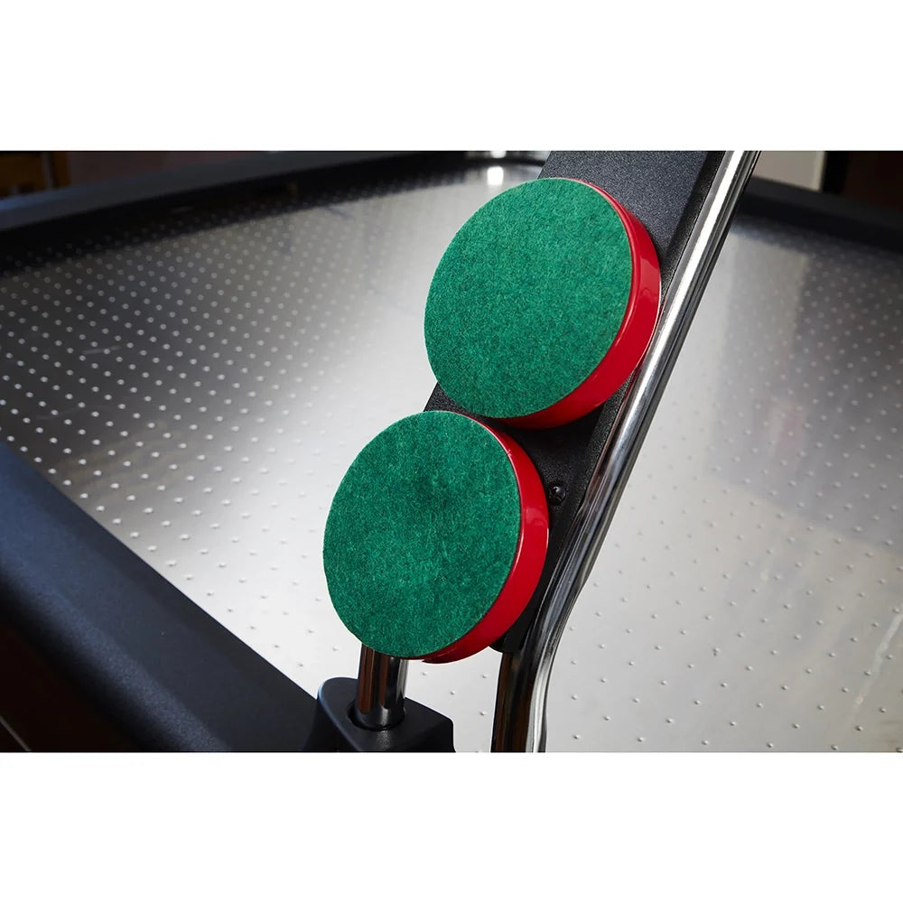Mesa de Air Hockey Profesional Acero Inoxidable | Estilo Arcade con Accesorios Incluidos