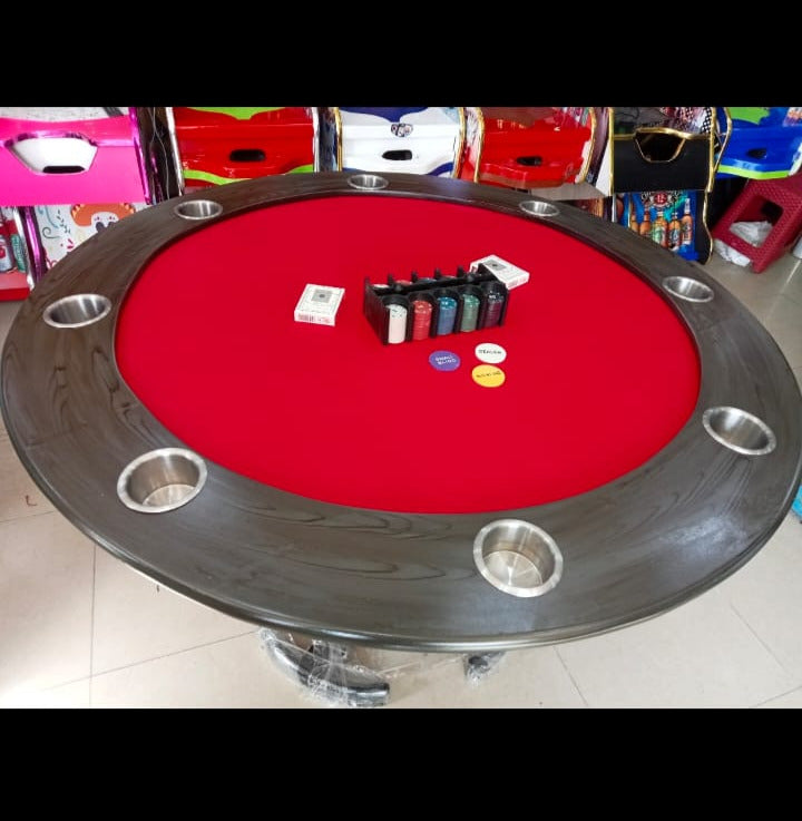 Mesa de Poker Redonda Vinilo o Formica